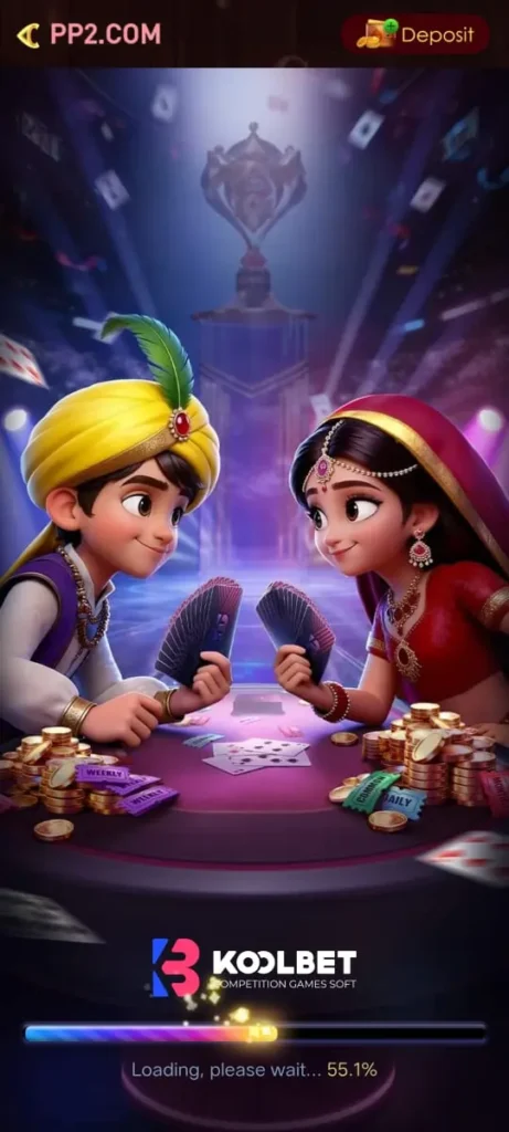 PP2 Casino online card competition showing players with cards, coins, and rewards